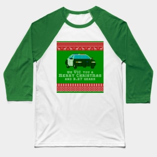 Crown Victoria Christmas Baseball T-Shirt